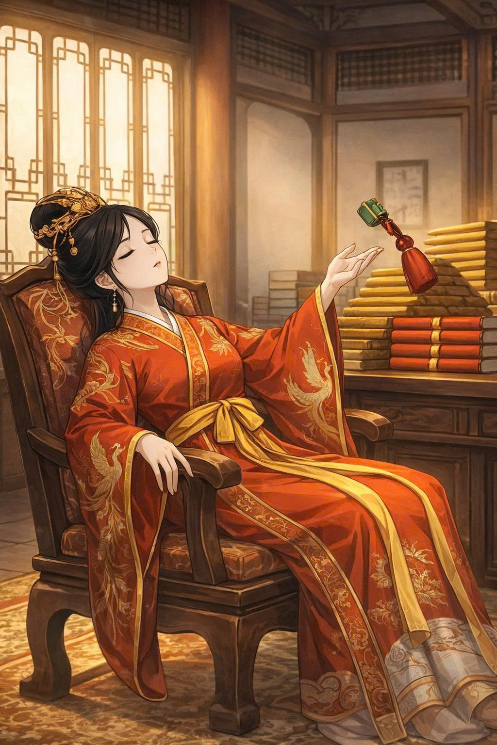 Xem phim Làm hoàng hậu mệt quá - ThungPhim